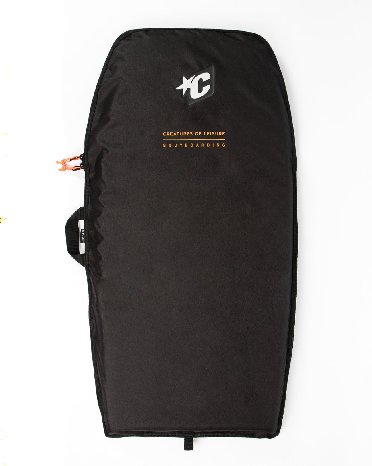 BODYBOARD ICON LITE 46" : BLACK ORANGE