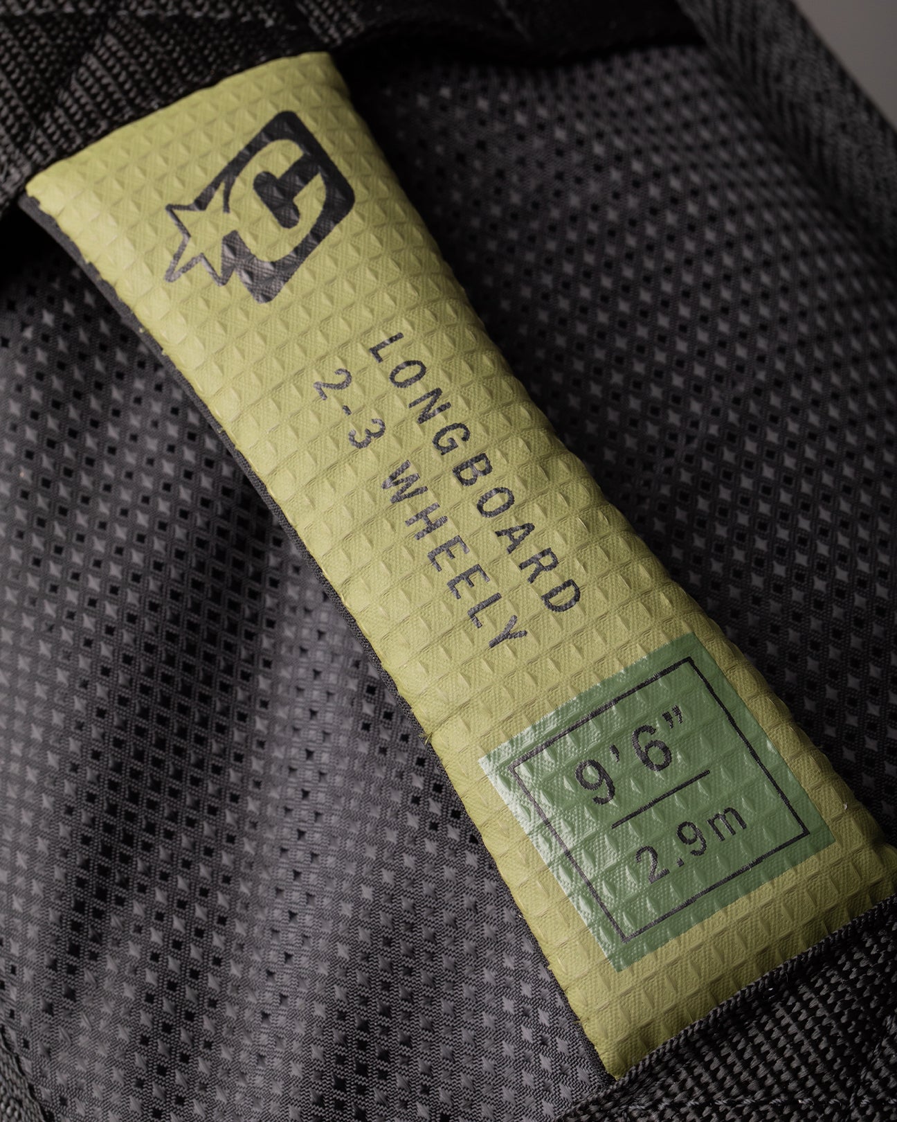 CREATURES OF LEISURE - HARDWEAR LONGBOARD 2-3 WHEELY - MILITARY TITANIUM LONGBOARD BOARDBAG