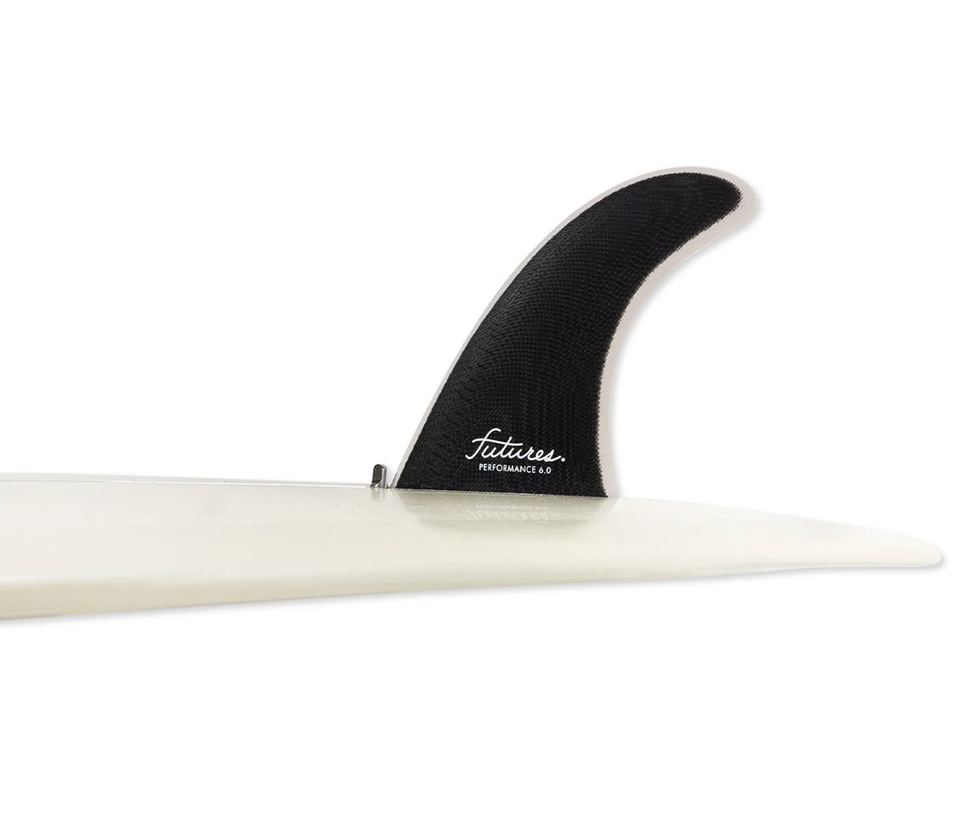 FUTURE FINS - PERFORMANCE 6" SMALL SINGLE LONGBOARD FIN - BLACK/GREY