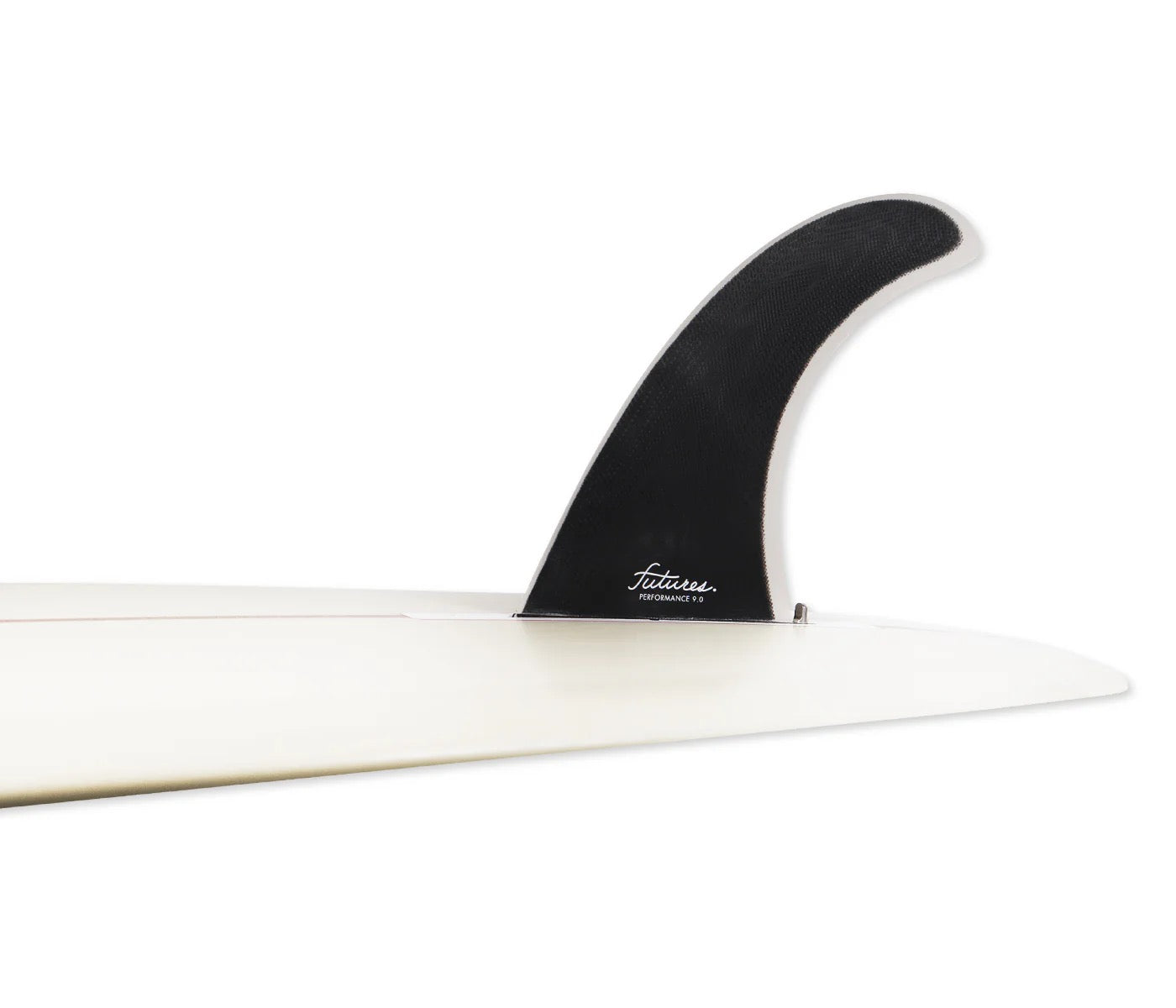 FUTURE FINS - 9" PERFORMANCE SINGLE LONGBOARD FIN - BLACK/GREY - LARGE