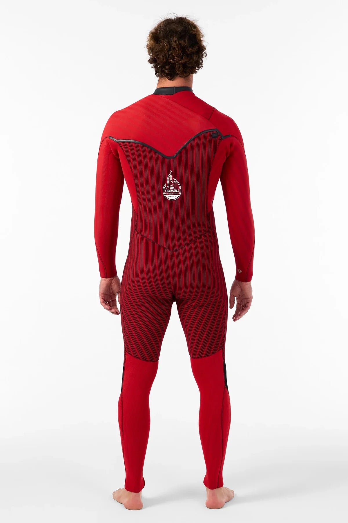 O'NEILL WETSUITS - HYPERFREAK FIRE CHEST ZIP 4/3 - BLACK/BLACK - Pollywog