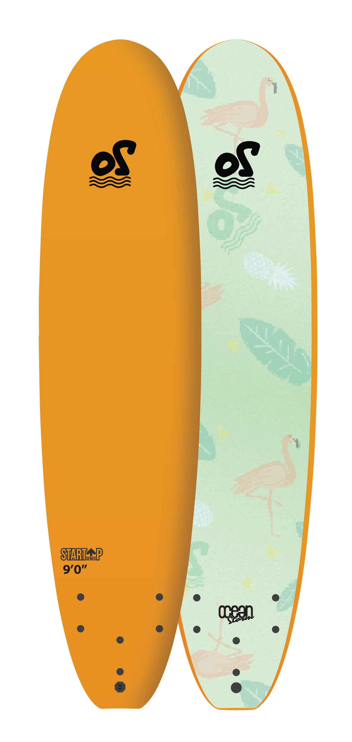 Ocean Storm - Start-Up Soft Top Surfboard - Pollywog