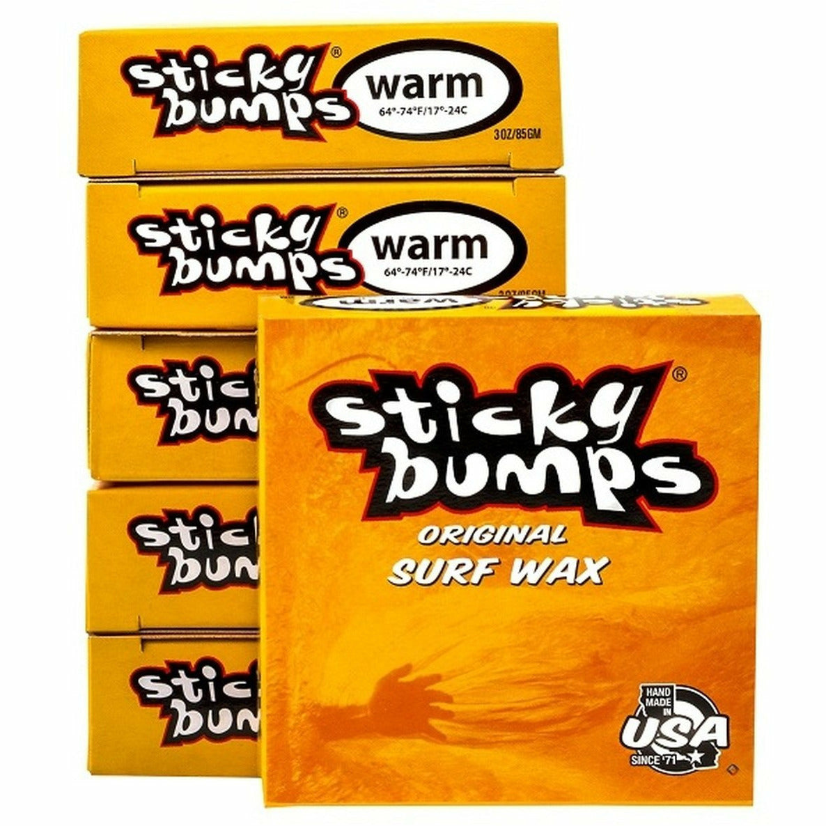Sticky Bumps - Warm Original Surf Wax (Boxed)