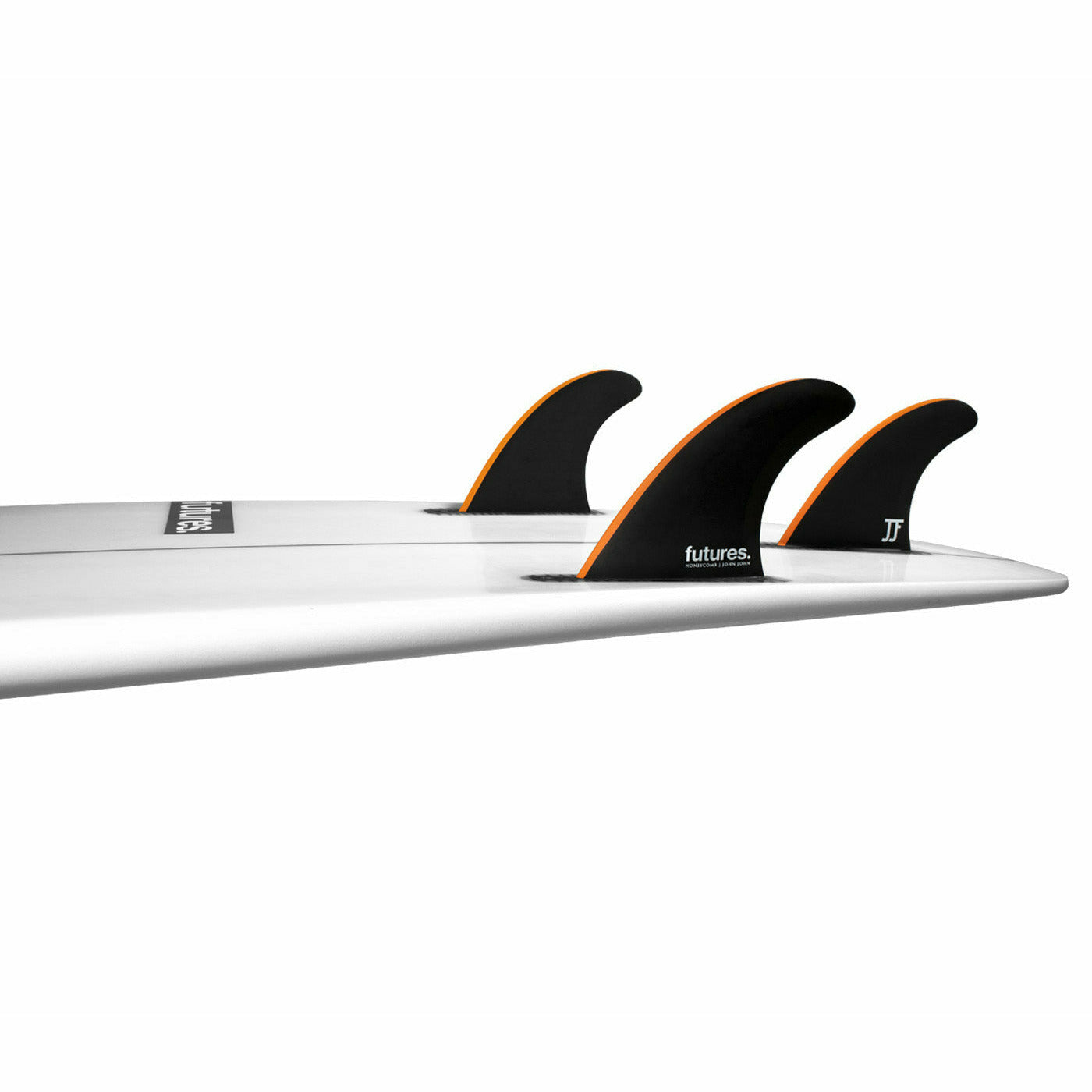 Futures Fins - GROM JOHN Honeycomb - X-Small (Black/Neon Orange)