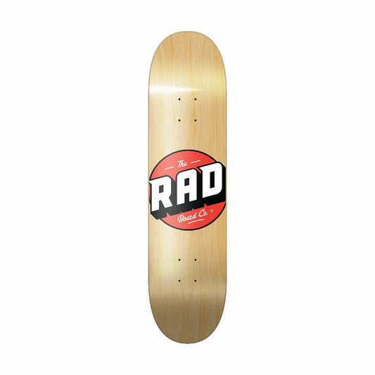 Rad - Skateboard - Deck Only - Logo Deck Only Blank (Size 8,125)