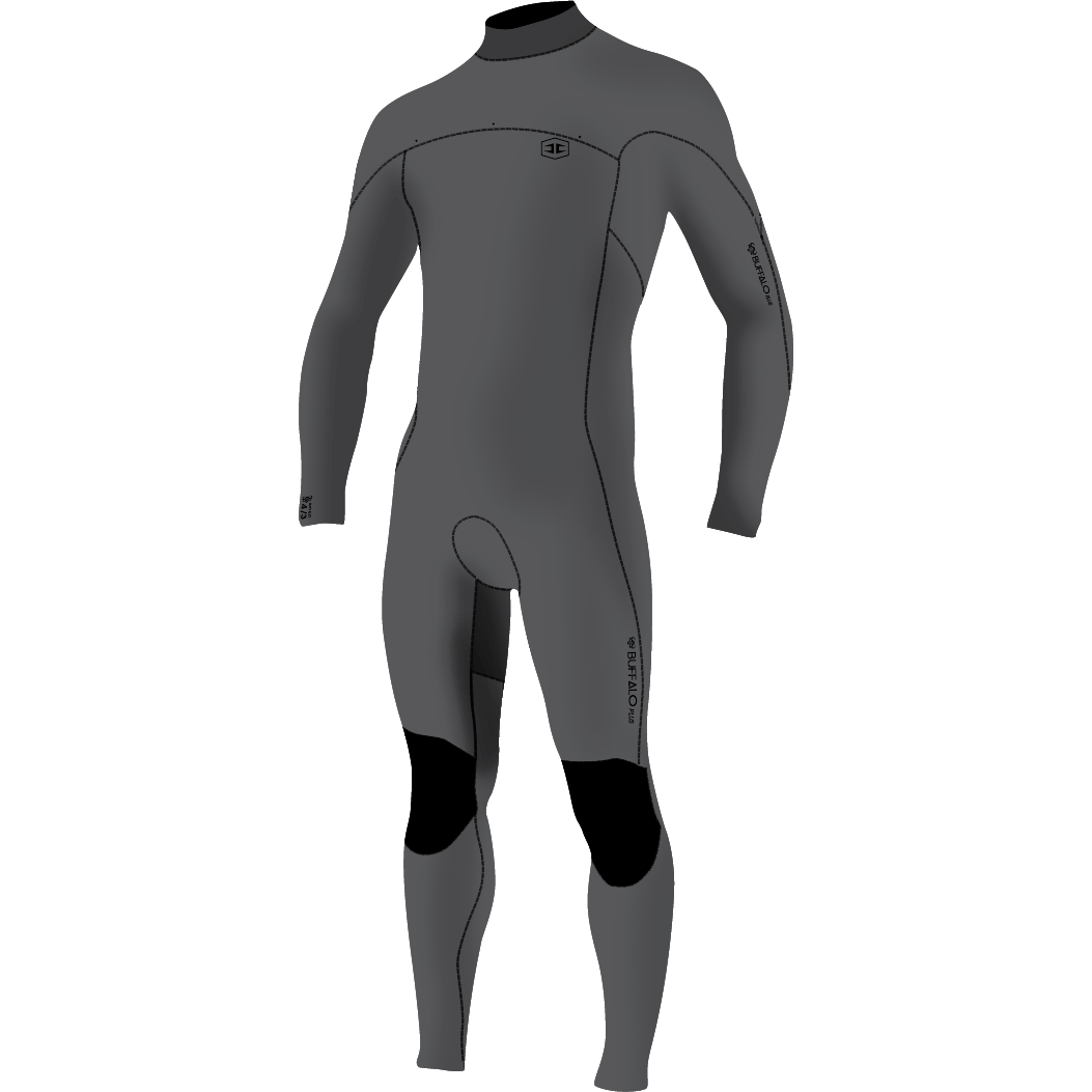 Hurricane Surf - Buffalo 4/3 Steamer Wetsuit – Pollywog Hurricane Surf - Buffalo 4/3 Steamer Wetsuit – Pollywog