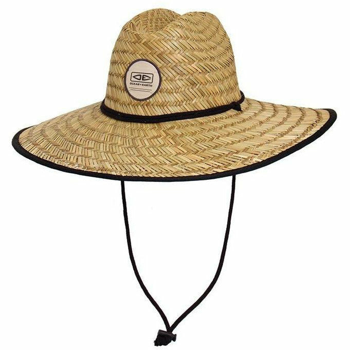 Ocean and Earth - Hat Big Brim Cane Hat
