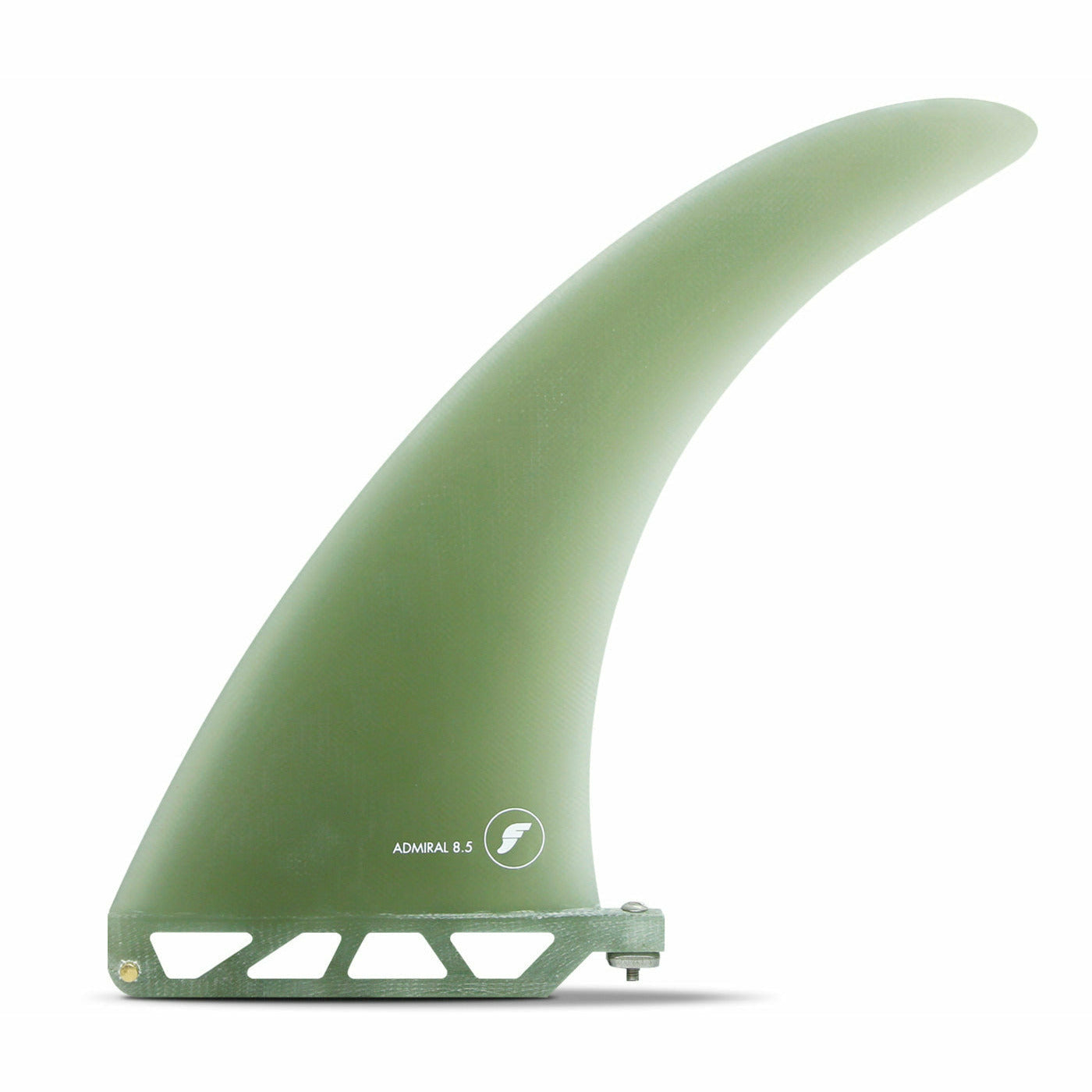 Futures Fins - ADMIRAL 8.5 VOLAN Fiberglass - 8.5" (Volan clear)