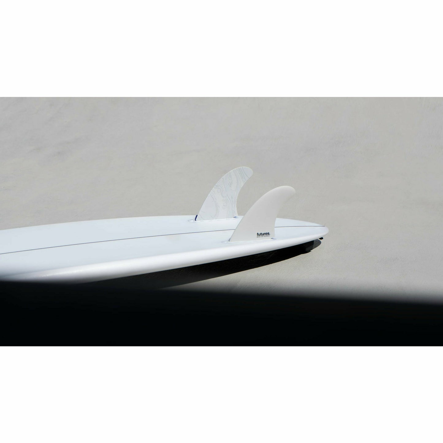 Futures Fins - SON OF COBRA TWIN Fiberglass - Universal (Grey/Marble)