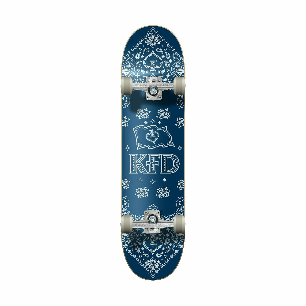KFD - Skateboard - Complete - Bandana - Navy (Size 7,75)