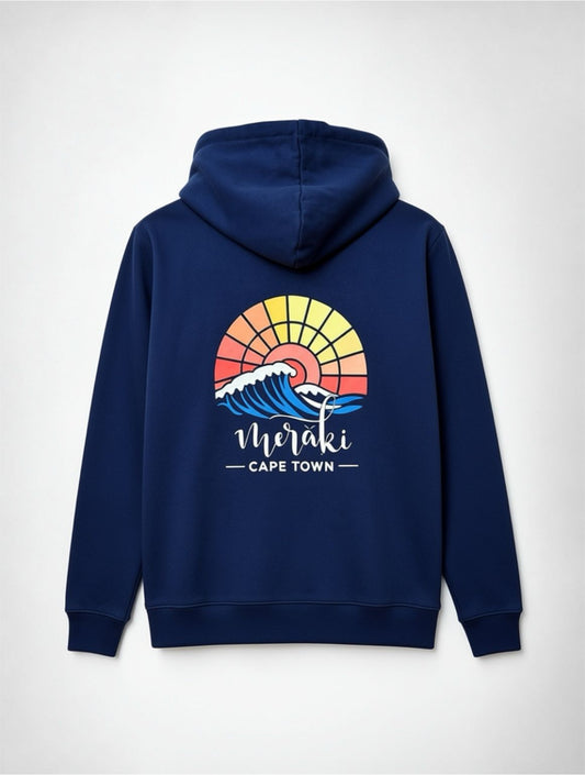 MERAKI - HOODED SWEATSHIRT - WAVE - Pollywog
