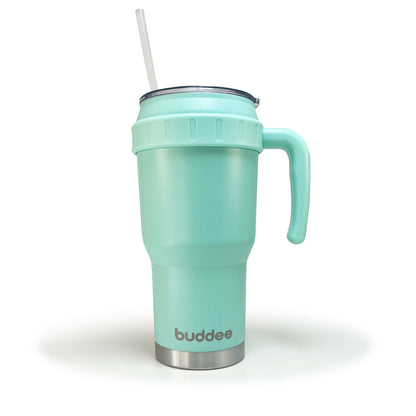 Buddee Bottles - 1200ml tumbler with sliding lid and straw