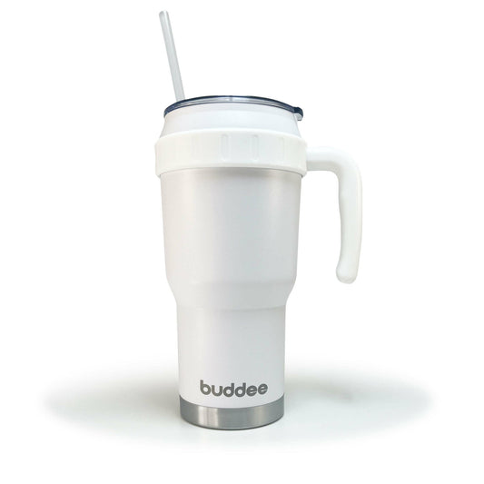 Buddee Bottles - 1200ml tumbler with sliding lid and straw