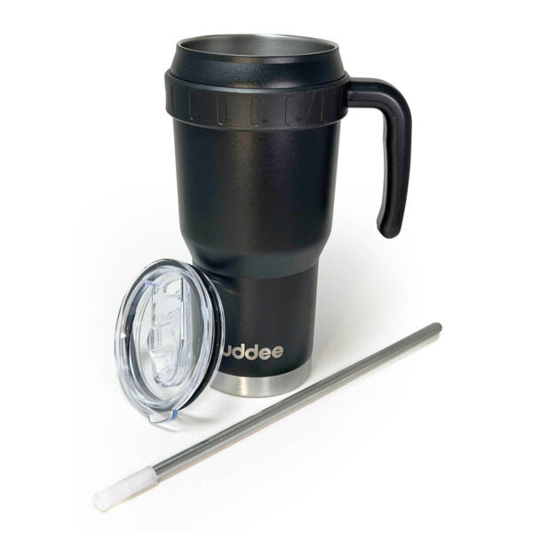 Buddee Bottles - 1200ml tumbler with sliding lid and straw
