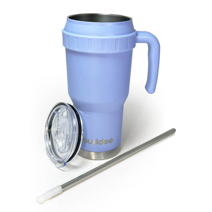 Buddee Bottles - 1200ml tumbler with sliding lid and straw