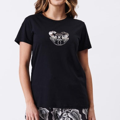 Shiny leopard T-shirt - HOLMES