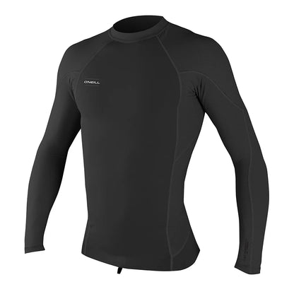 O'NEILL - HYPERFREAK 1mm NEO-SKIN LONGSLEEVE TOP - CARBON/GUNMETAL