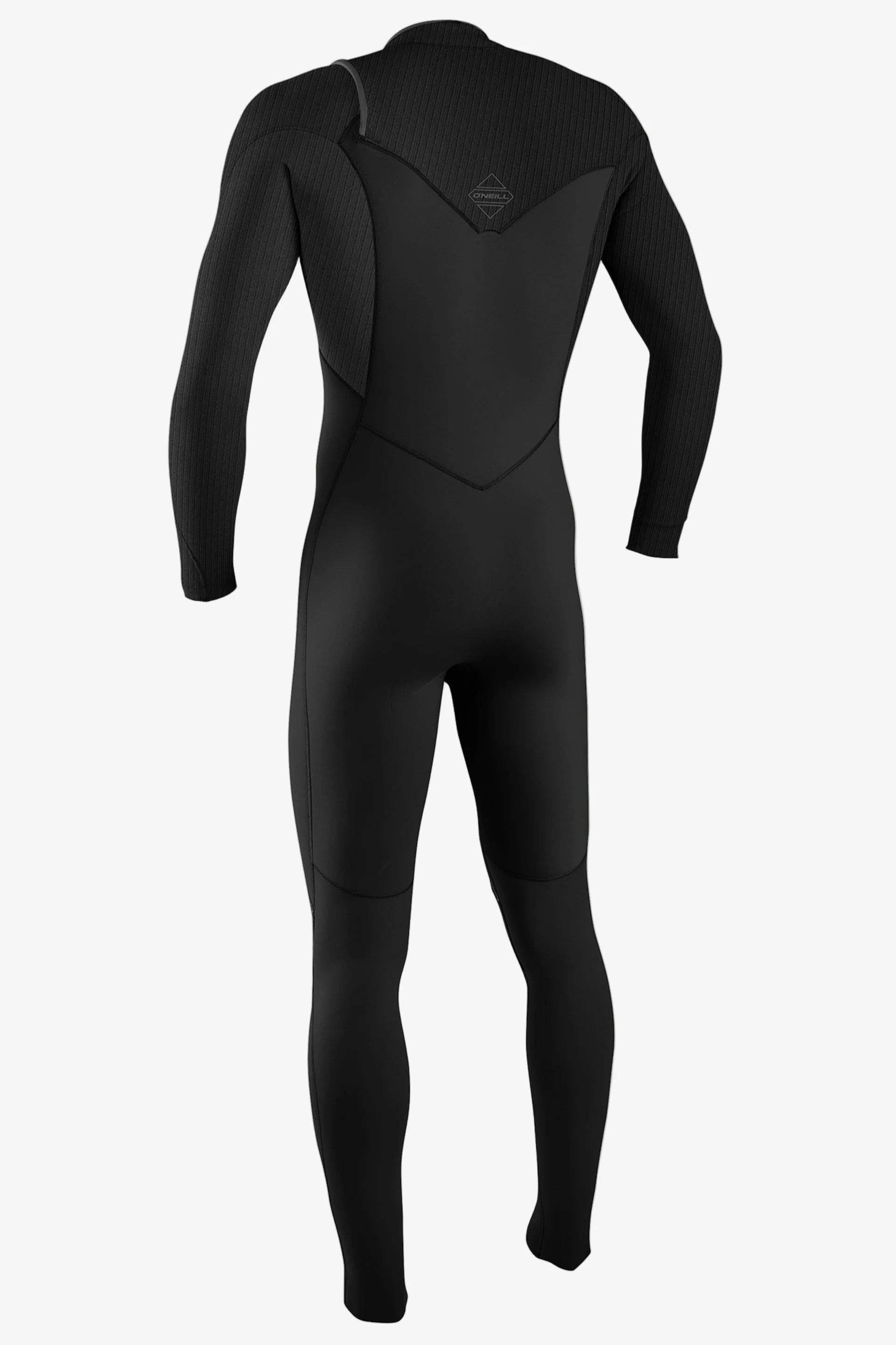 O'NEILL WETSUITS - HYPERFREAK F.U.S.E CHEST ZIP 3/2mm+ BLACK/BLACK - Pollywog