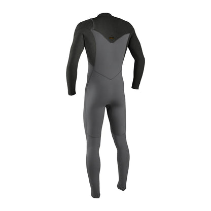 O'NEILL - HYPERFREAK 4/3mm  CHEST ZIP FULLSUIT SMOKE/RAVEN - Pollywog