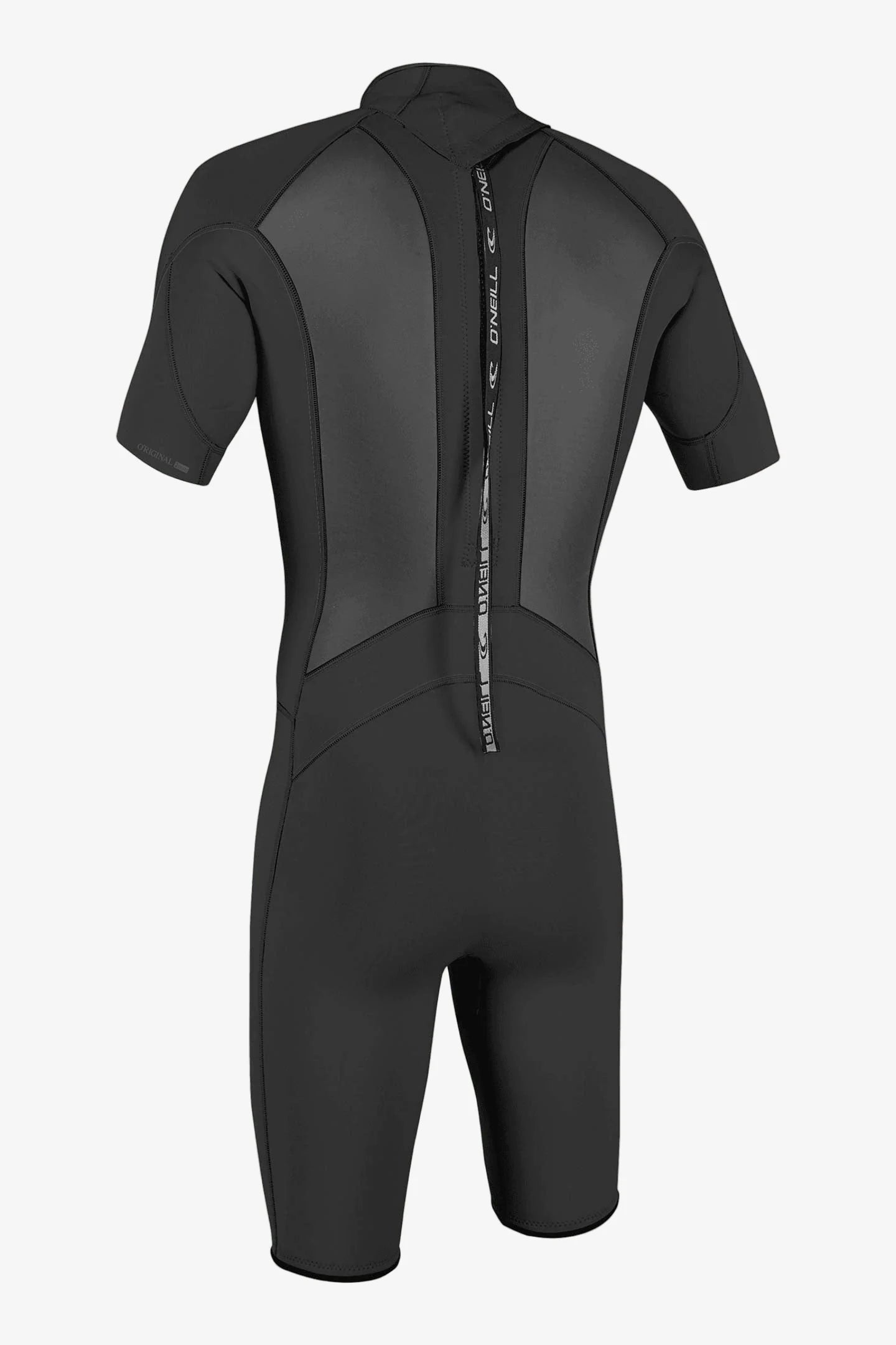 O'NEILL - ORIGINALS 2mm BACK ZIP - SHORT SLEEVE - SPRING SUIT - BLACK - Pollywog