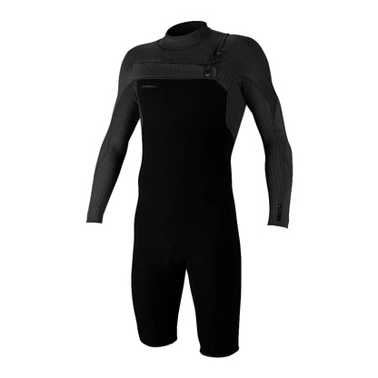 O'NEILL - HYPERFREAK 2mm CHEST ZIP LONGSLEEVE SPRINGSUIT - RAVEN/ARMY