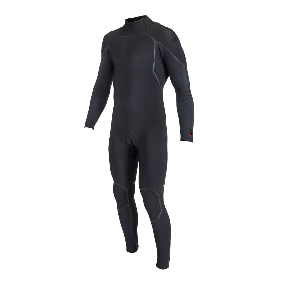 O'NEILL - HYPERFREAK FIRE 4/3mm BACK ZIP FULL SUIT BLACK