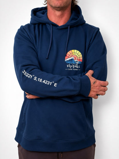 MERAKI - HOODED SWEATSHIRT - WAVE - Pollywog