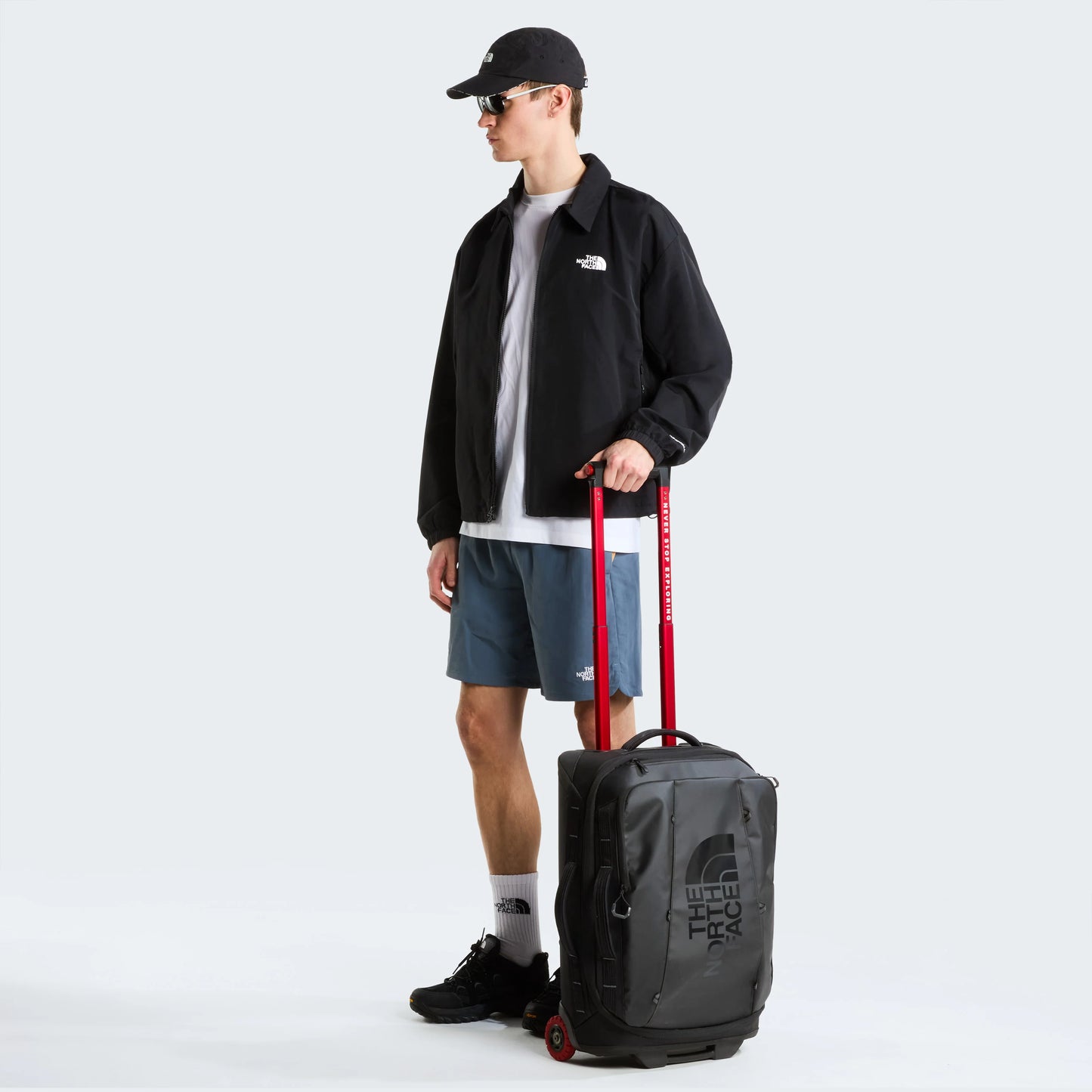 THE NORTH FACE - BASE CAMP ROLLING THUNDER TRAVEL BAG - 40L - Pollywog