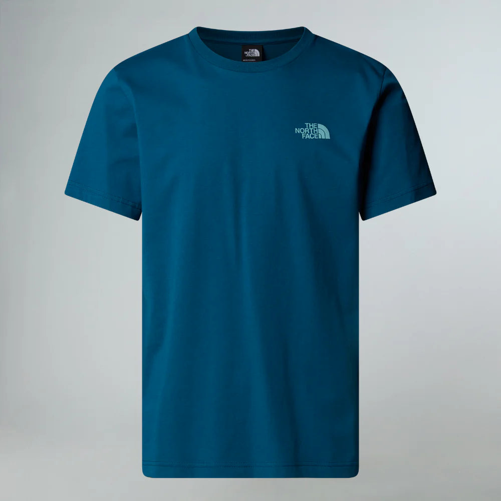THE NORTH FACE - MENS S/S VERTICLE LOGO TEE - Pollywog