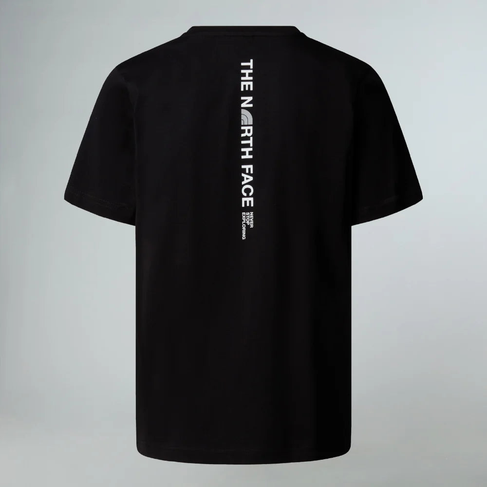 THE NORTH FACE - MENS S/S VERTICLE LOGO TEE - Pollywog