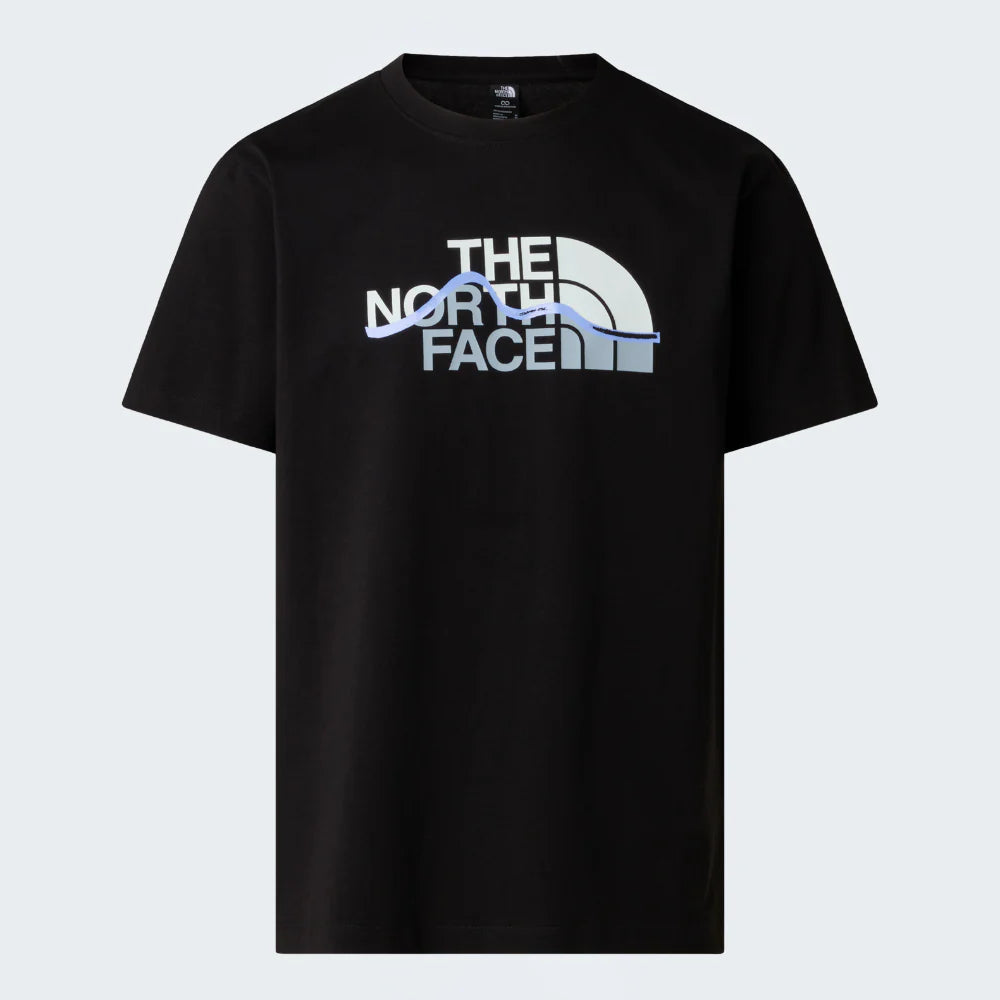 THE NORTH FACE - MENS S/S MOUNTAIN LINE TEE - Pollywog