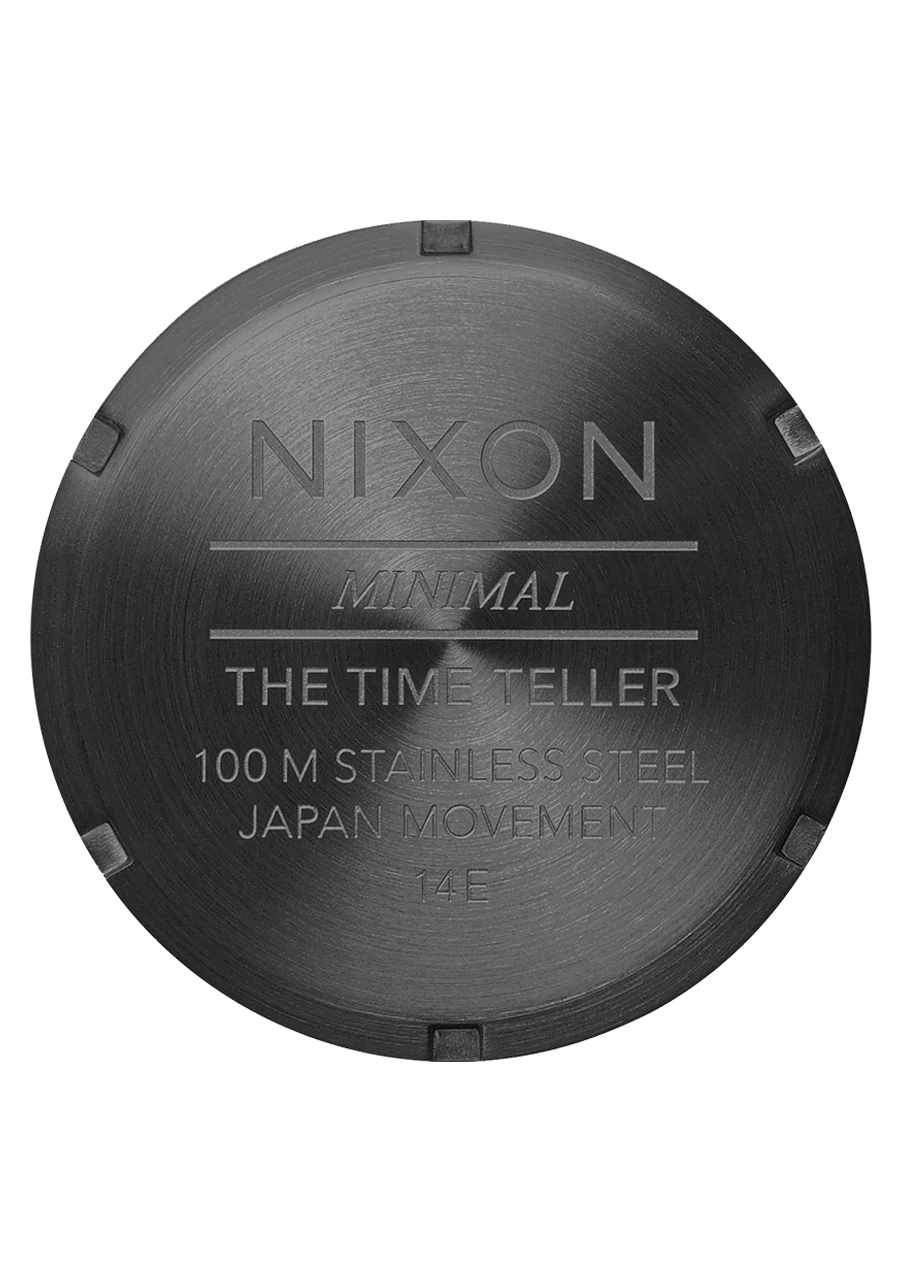 Nixon Watch - Time Teller - Gunmetal / Black Sunray