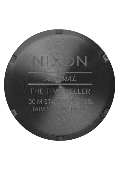 Nixon Watch - Time Teller - Gunmetal / Black Sunray