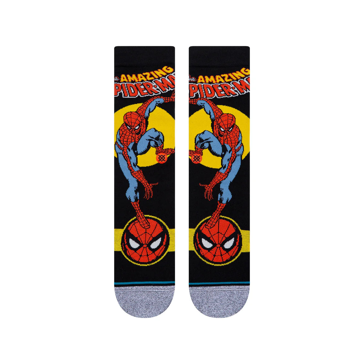 Stance Unisex Spider Man Marquee Socks Black