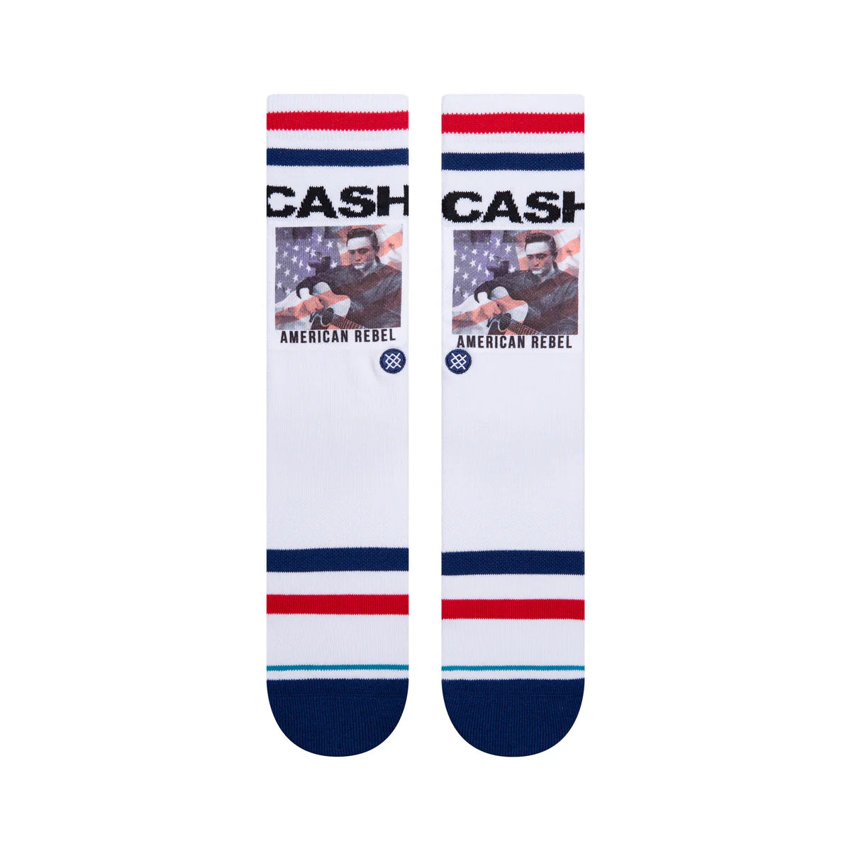 Stance Unisex Cash American Rebel White