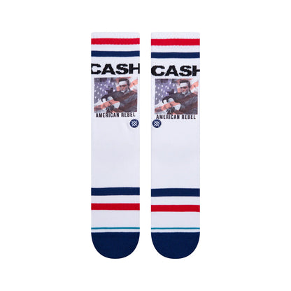 Stance Unisex Cash American Rebel White