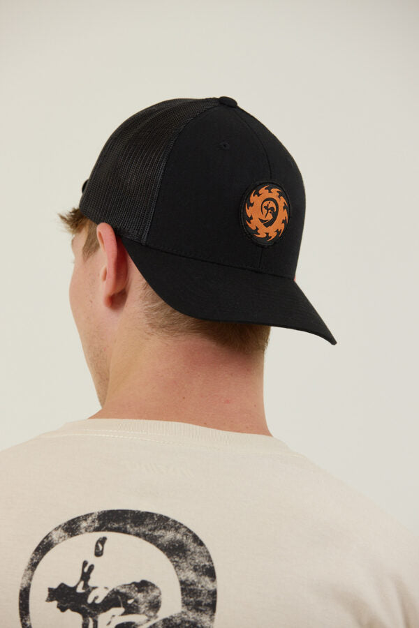 Instinct Surf - Flexfit® Retro Trucker Cap | Black