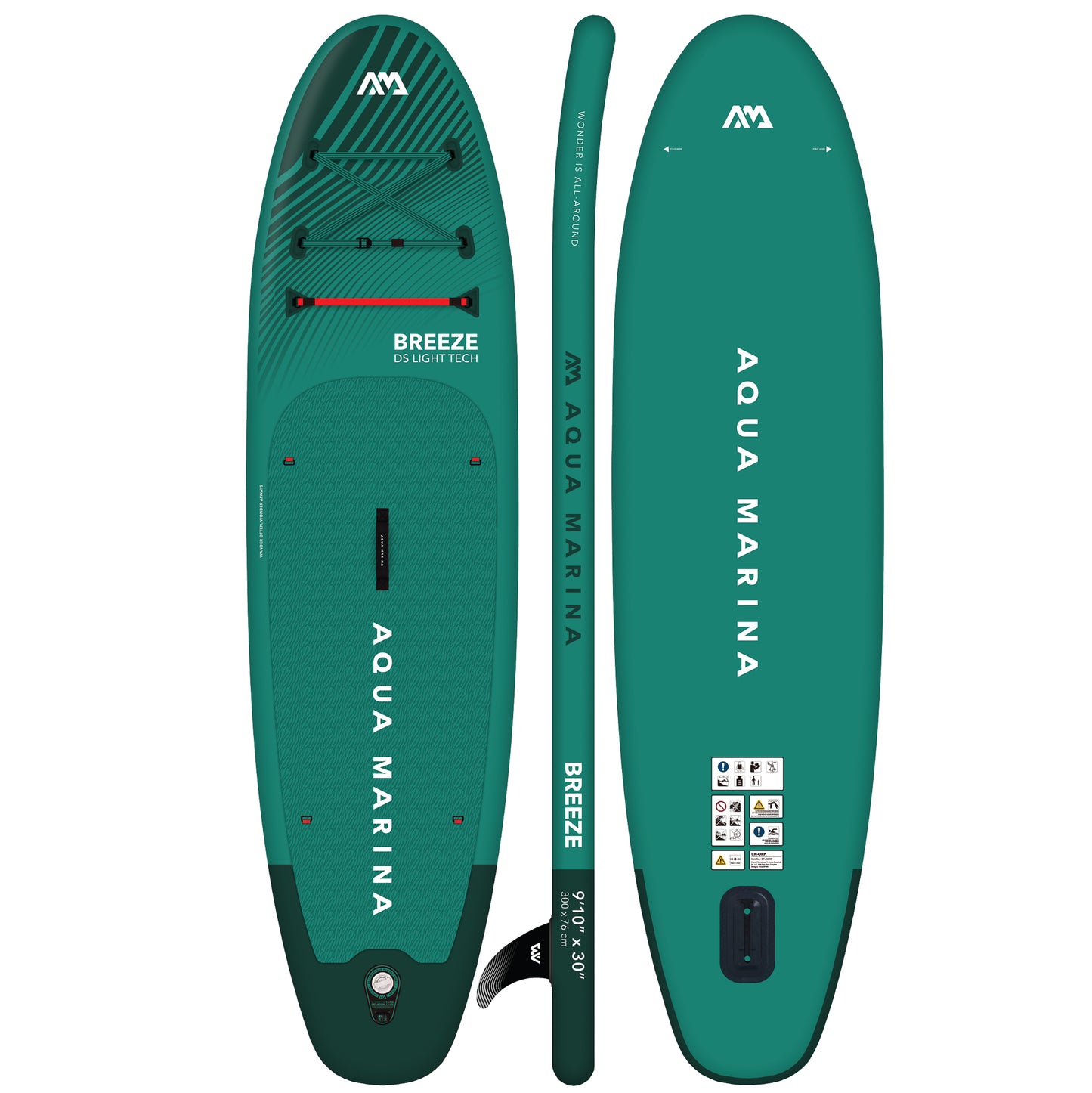 Aqua Marina - Breeze 9'10" SUP + Paddle - Pollywog