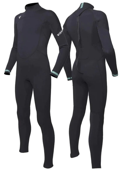 Vissla Boys Easy Seas 3-2 Full Flatlock Back Zip Wetsuit