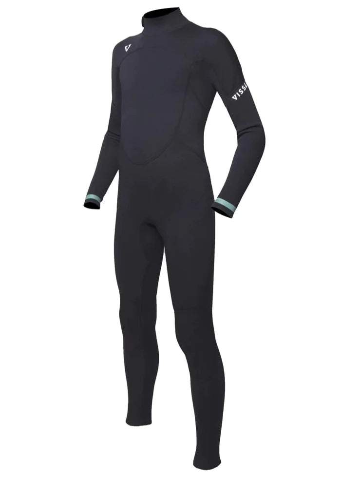 Vissla Boys Easy Seas 3-2 Full Flatlock Back Zip Wetsuit