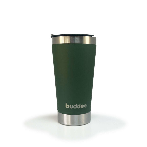 590ml Buddee Beer Mug W/ Bottle Opener – Green