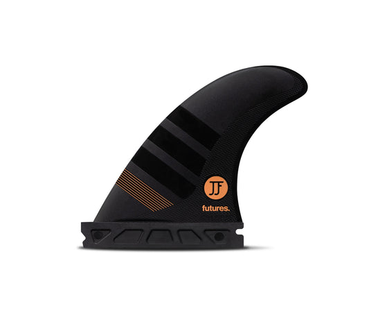 FUTURE FINS - JJF ALPHA - THRUSTER - XS GROM - CARBON/ORANGE