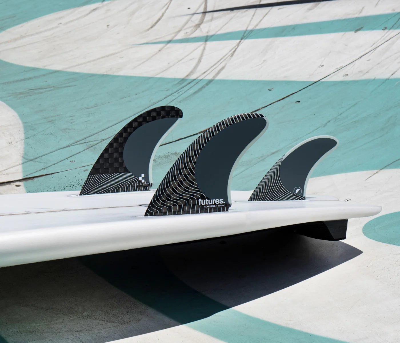Future Fins - Blackstix Twin + 1