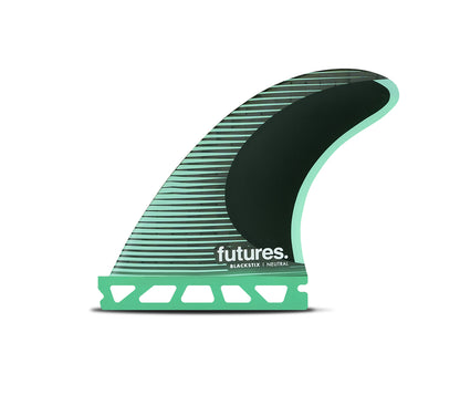 FUTURE FINS - F4 BLACKSTIX - THRUSTER - SMALL - GREEN
