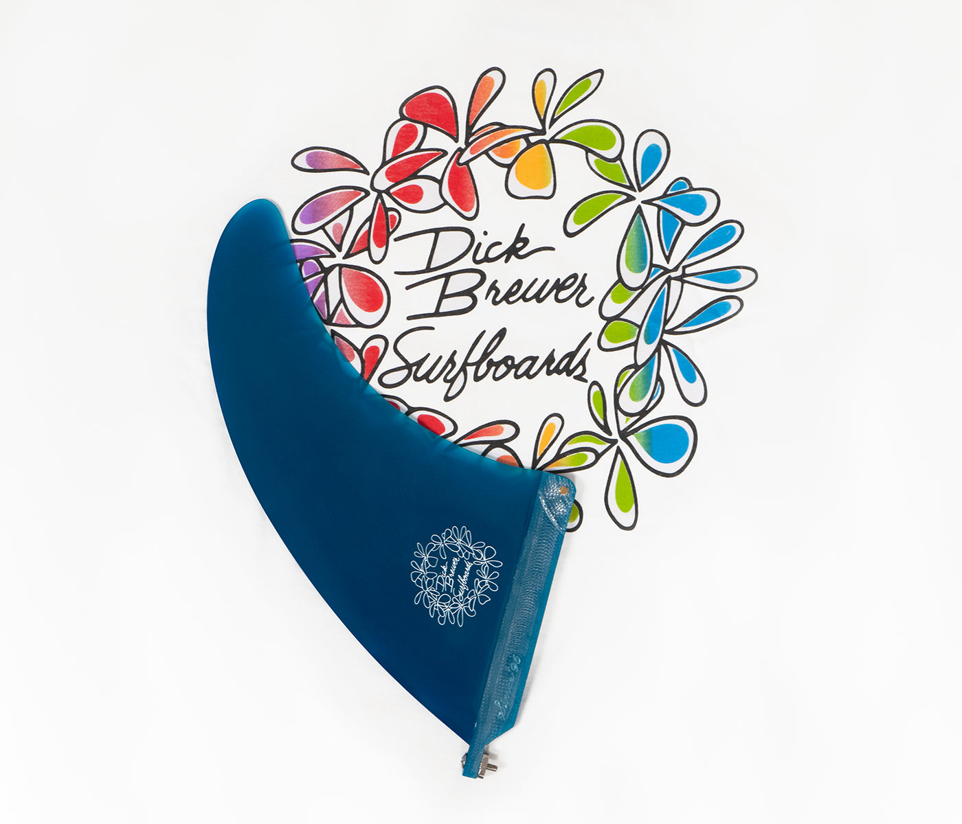 FUTURE FINS - BREWER 8" SINGLE LONGBOARD FIN - BLUE