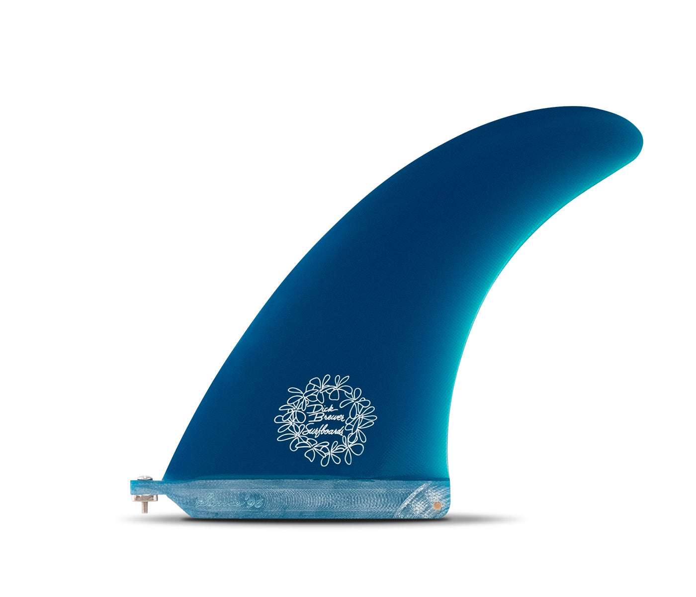 FUTURE FINS - BREWER 8" SINGLE LONGBOARD FIN - BLUE