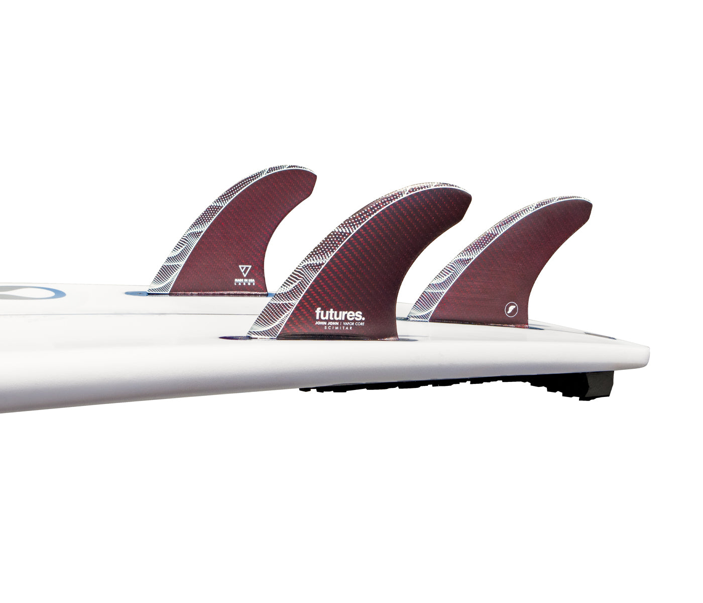 Future Fins -John John Florence Vapor Core Scimitar Large - Pollywog