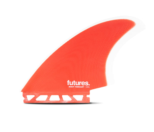 FUTURE FINS - MIKEY FEBRUARY - FG -KEEL - RED