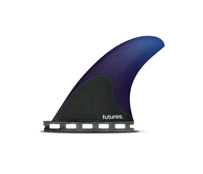 FUTURE FINS - MAYHEM 3.0 - HONEYCOMBE/CARBON - THRUSTER - MEDIUM - BLUE - Pollywog