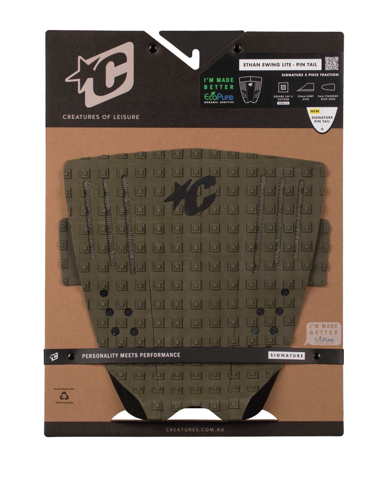 CREATURES OF LEISURE - ETHAN EWING LITE PIN TAIL SIGNATURE ECOPURE TRACTION